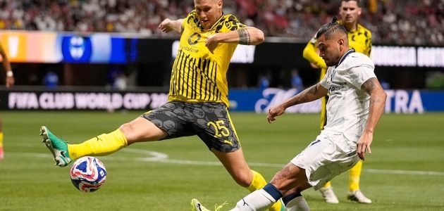 دورتموند 2-1 مونتيري: هدفان من جيراسي ليقود دورتموند إلى ربع النهائي