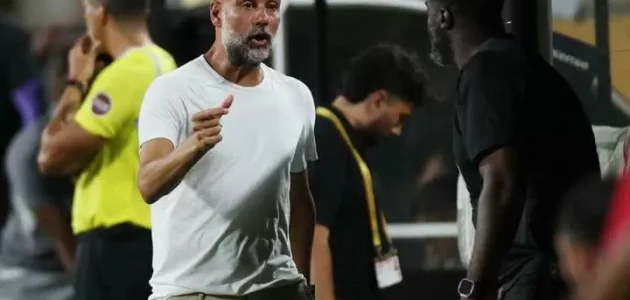 جوارديولا يندم على إهدار الفرص في الشوط الأول بعد خروج مانشستر سيتي من كأس العالم للأندية